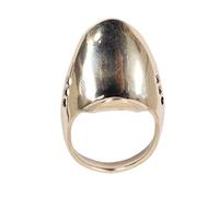 NESTINGHO Professional Archery Thumb Ring Brass Wear-Resistant Finger Guard Ergonomic Design for Hunting Archery Adults Beginners 1.77X0.98X0.59 Inch