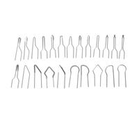 NESTINGHO Pyrographic Tip Set with Not Easily Bent and Not Easily Oxidized Features Replacement Burning Tips 23pcs for Woodcrafts for Wood Burning and Engraving Projects