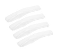 NESTINGHO Reusable Window Scrubber Replacement Pads 4 Pcs Microfibre Cloth Covers for Squeegee, Lightweight Cleaning Mop Refills for Glass, Mirrors and Tiles, Indoor Window Cleaning Use