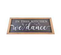 NESTINGHO Rustic Farmhouse Wood Sign Wall Decor for Kitchen with Hanging Feature, Easy Installation, Versatile Usage, for Farmhouse Style Interiors and Kitchen Wall Decorations
