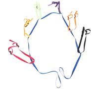 NESTINGHO Safety Walking Rope for Preschool and School Use with 12 Adjustable Nylon Waist Straps, Enhanced Visibility and Quick Release Design, in Daycare or Kindergarten