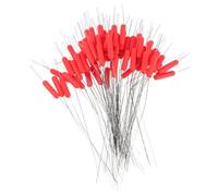 NESTINGHO Silicone Stops Oval Stoppers for Fishing Line 300pcs with High Sensitivity and Accurate Positioning for Lakes and River Use, Suitable for Fishing Float and Reel