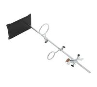 NESTINGHO Stainless Steel Laboratory Ring Stand with Multi-functional Design and Easy Installation 60cm Heavy-duty Support Stand for Chemical Laboratory