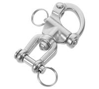 NESTINGHO Stainless Steel Quick Release Snap Hook for Boat Rigging and Sailboats with Smooth Operation and Sturdy Swivel Design, for Marine Applications and Industrial Lifting