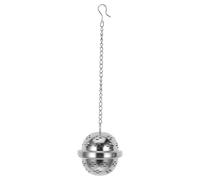 NESTINGHO Stainless Steel Tea Strainer Ball with Smooth Edges and Fine Craftsmanship, Small Seasoning Filter for Soup and Brine, Sturdy Round Infuser for Loose Tea Leaves