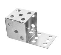 NESTINGHO Stainless Steel Welding Dice for Welding Practice Sturdy Metal Dice Set for Home Use for Hobbyists and Professionals