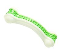 NESTINGHO Sturdy Dog Chew Aggressive Chewers Large Breed Nylon and Pu Material Bacon Flavour Teeth Cleaning Function Entertains Dogs Puppy Molar Bone