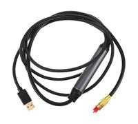 NESTINGHO USB to Digital Optical Audio Cable Converter Lossless Sound Quality, Portable Plastic Audio Cable for Tv, Home Cinema, Soundbar and Amplifier Connection