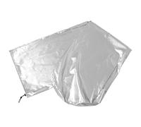 NESTINGHO Waterproof Folding Ladder Cover 4-Step Silver UV Sun Protection and Dust Rain Resistant Oxford Cloth for Outdoor Ladder Guard Storage