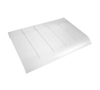 NESTINGHO Weatherproof Easy Outdoor Post for Reusable Reusable Reusable Reusable Reusable Reusable Plastic Cover Mailbox Boxes with Mounting and Sleek Stylish Design Rain Shield and