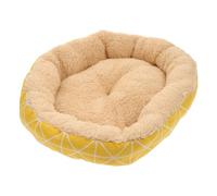 NESTINGHO Winter Warm Reusable Pet Sleeping Bed Mat Soft Lambswool Canvas Dog Bed for Dogs and Cats Portable Household Puppy Accessory Washable S