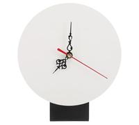 NESTINGHO Wood Face Wall Clock Blank DIY 7.7" Sublimation Panel with Silent Movement for Home Craft Projects