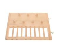 NESTINGHO Wooden Guinea Pig Ladder for Small Pets Lightweight Climbing Bridge Enhancing Pet's Well-being Suitable for Pet Exercise and Training in Khaki