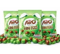 Nestlé 3 Packs Aero Peppermint & Milk Chocolate Mini Eggs 70g Easter Egg Hunt Big Night In Birthday Thank you gift Present Filled chocolate eggs Perfect For Easter Egg Hunt School Offices Bulk