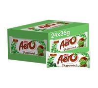 Nestle Aero Bubble Peppermint Chocolate Bars Mouth Melt Smooth Box Pack 24 x 36g