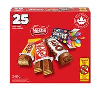 Nestlé Assorted Mini Chocolate Bars, 25pcs, 248g