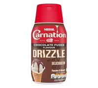 Nestlé Carnation Chocolate Drizzle Condensed Milk Dessert Sauce Bottle 450g, Brown