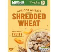 Nestlé Cereals - Shredded Wheat Breakfast Cereal - Bitesize Apricot Wholegrain Biscuits, High Fibre, Vegan - 500g