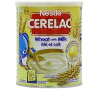 Nestle Cerelac Stage 1 from 6 Months Wheat with Milk 400 g (Pack of 4)