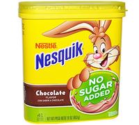 Nestle, Chocolate Flavor, No Sugar Added, 16 oz (453 g) - Nesquik - UK Seller
