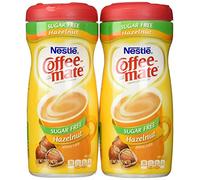 Nestle Coffee Mate Coffee Creamer - Hazelnut Flavoured Creamer - Sugar Free, 289.1g (Pack of 2)