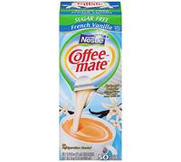 Nestle Coffee-Mate Sugar Free French Vanilla Liquid Coffee Creamer 550 ml (50 Creamers) Low Carb, Low Fat