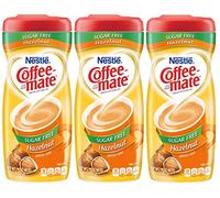 Nestle Coffee Mate Sugar Free Hazelnut 3 x 289g tubs
