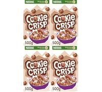 Nestlé Cookie Crisp Cereal 500g (Pack of 4)