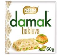 Nestle Damak Baklava White Chocolate with Pistachio 6x60g by Mazovia Brands