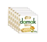 Nestlé Damak Baklava with White Chocolate and Pistachio - Six 60g Pieces