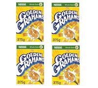 Nestlé Golden Grahams Cereal 375g (Pack of 4)