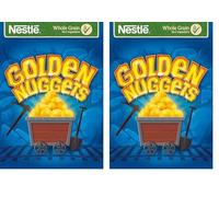 Nestlé Golden Nuggets Cereal, 375g (Pack of 2)