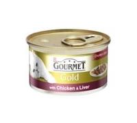 NESTLE Gourmet Gold Chicken & Liver Chunks in Gravy 85g pack of 12