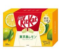 Nestle Japan Kit Kat Tokyo Island Lemon 11.6g x 10pcsKit Kat rich cocoa feeling chocolate, crunchy Kit Kat rich cocoa feeling chocolate, crunchy textu