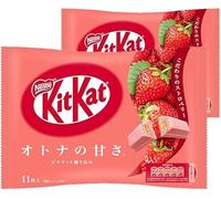 Nestle Japan KitKat Mini Adult Sweetness Strawberry 11 pieces (Pack of 2)