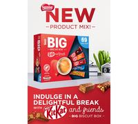 Nestlé Kitkat and Friends Big Biscuit Box 69 x Chocolate Biscuit Bars