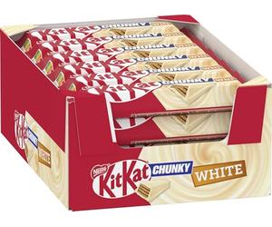 Nestlé KitKat Chunky White 40g (Pack of 24) UK EDITION