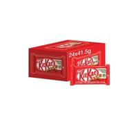 KitKat - 4-Finger Milk Chocolate Biscuit Bar Multipack - 24 x 41.5 g