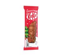 KitKat Santa Milk Chocolate Christmas Figure 29g (Pack of 30) | Crisp Wafer And Milk Choc Filling | Christmas Gift