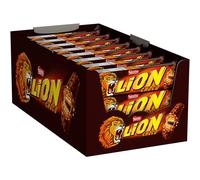Nestlé Lion Original Chocolate Bar - Caramel-Filled Wafer, Crisp Cereal, Milk Chocolate