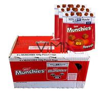 Nestle Munchies Pouch Bag 8 x 104 g Milk Caramel and A Crisp Biscuit Chocolate