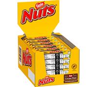 Nestlé Nuts Chocolate Bar, Sweets, Junk Food, Snacks, Hazelnut Filling, 24 Bars