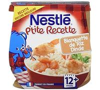 Nestle P 'tite Recette Blanquette of Riz to the Dinde - 2 X 200 g