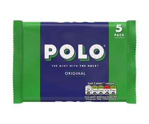 Nestle POLO Original Mint Pack Of 5 25g Rolls