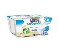 NESTLÉ P'tit Brewed Organic Nature - 4x90 g - From 4/6 Months