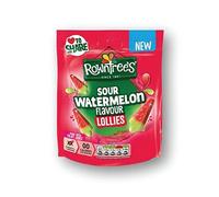 Nestle Rowntree's Sour Lollies Watermelon Flavour Pouch 130g 12627089S