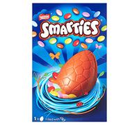 Nestlé Smarties Medium Chocolate Easter Egg, 122 g (Pack of 9)