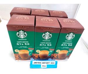 Nestle Starbucks Premium Mix Caffe Mocha Stick instant coffee 4 sticks x 6 packs