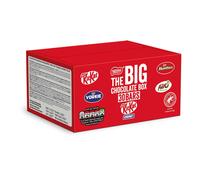 Nestlé The Big Chocolate Box, 30 x Chocolate Bars - KitKat, KitKat Chunky, Yorkie, Aero, Munchies - Sharing Gift, 1.3kg