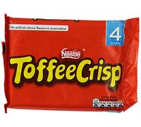 Nestlé Toffee Crisp Multipack, 4x38 g (Pack of 15, Total 60 Bars)